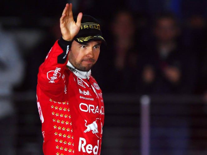 Daño en el ala delantera del RB19 deja a ‘Checo’ tercero