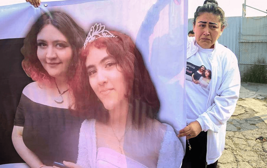 Piden justicia al cumplirse un año de la muerte de las hermanas al caer en una coladera