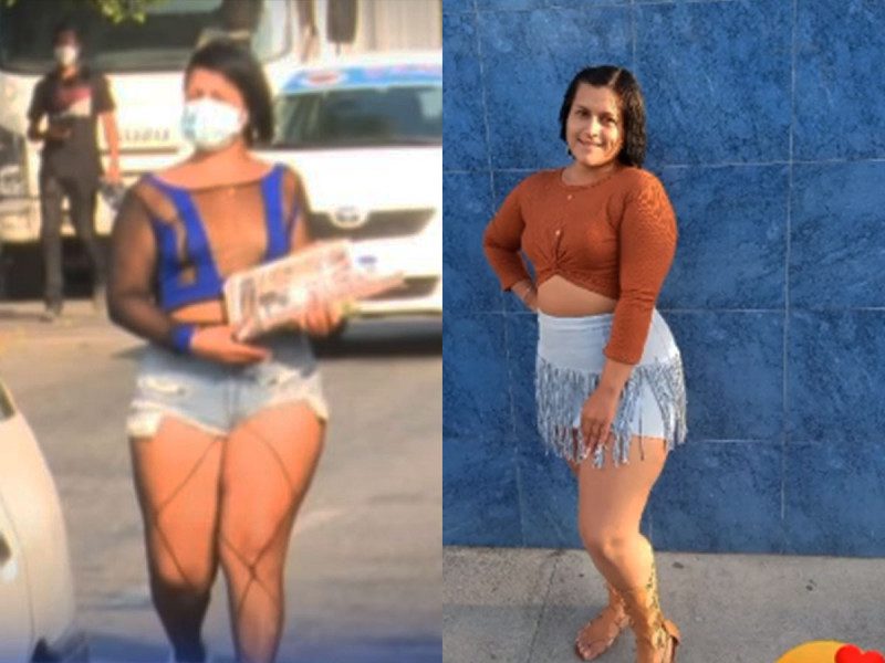 Vendedora de periódicos se viraliza por su forma de vestir