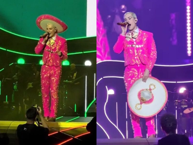 Christian Chávez homenajea a Vicente Fernández en concierto de RBD