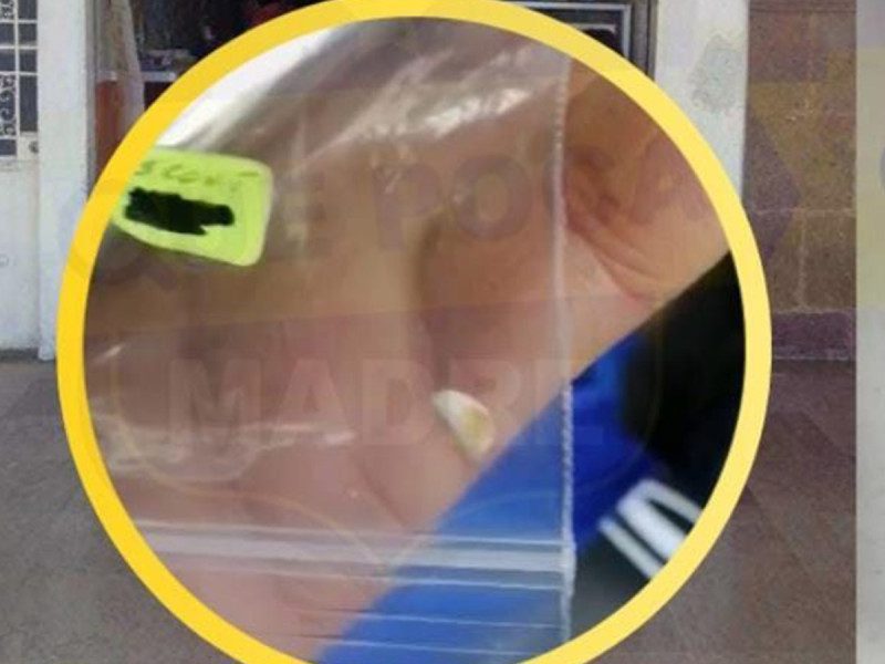 Colmillo hallado en torta comprada en Toluca se vuelve viral