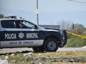 Persecución policial en Chalco deja dos menores heridos