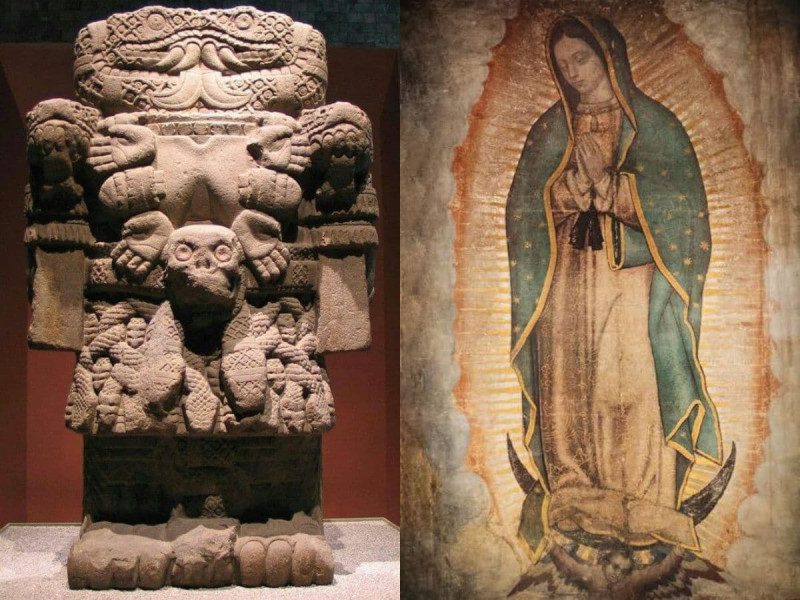 Tonantzin: deidad azteca venerada antes de la Virgen de Guadalupe