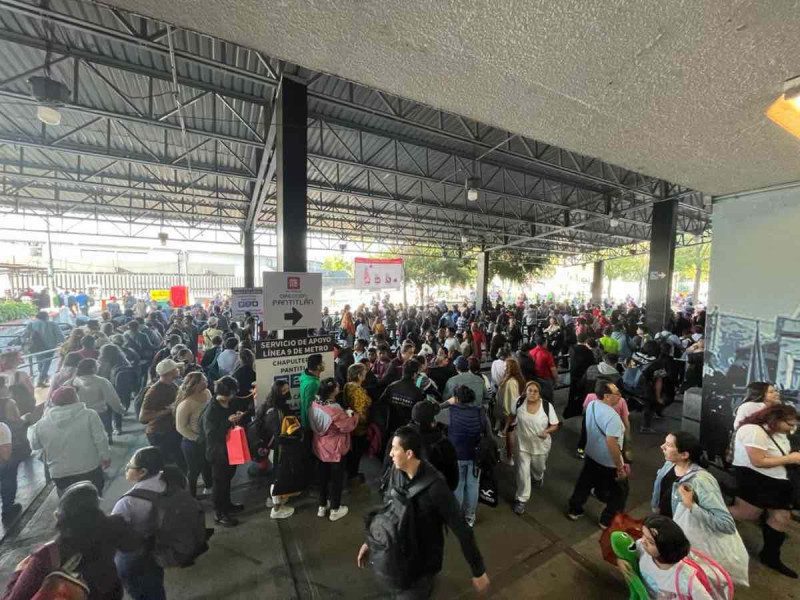 Inicia desmantelamiento y rehabilitación en Línea 9 del Metro