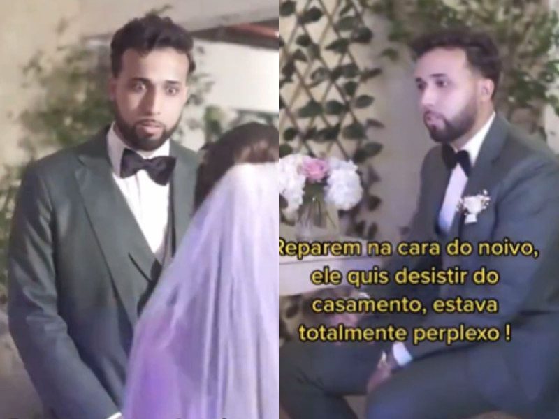 Novio queda sorprendido por vestido de novia “sexy”
