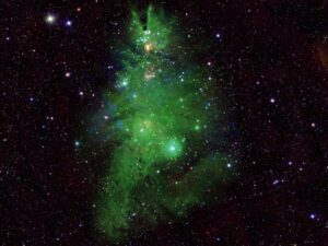 La NASA difunde imagen del “Árbol de Navidad Cósmico”