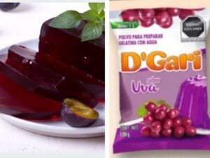 ¡Atención a la gelatina D'Gari sabor uva! Advierte Profeco