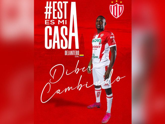 Necaxa ha confirmado de manera oficial la incorporación de Diber Cambindo