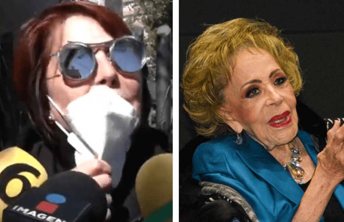 Alejandra Guzmán informa de mejoras en la salud de Silvia Pinal