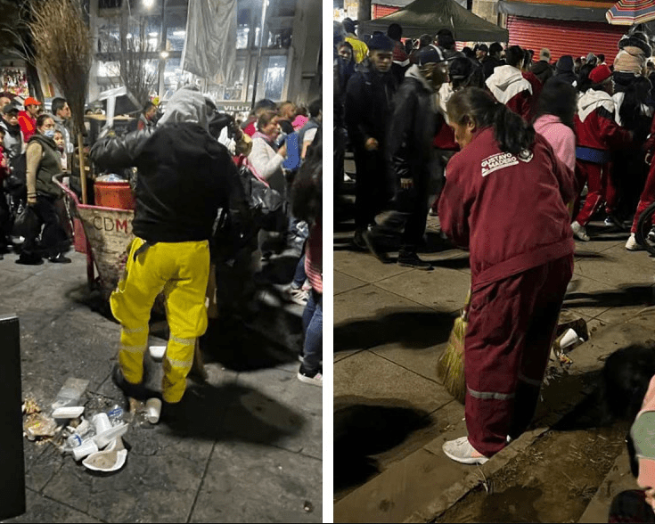 Peregrinos generan toneladas de basura en festejos de la Virgen de Guadalupe