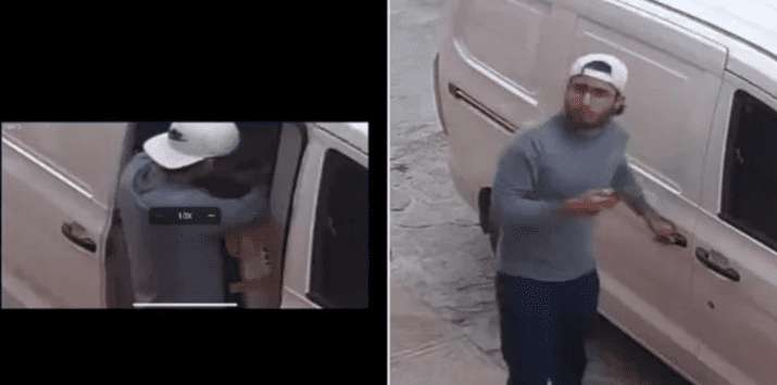 Repartidor modifica paquetes, entrega tornillos y roba un celular