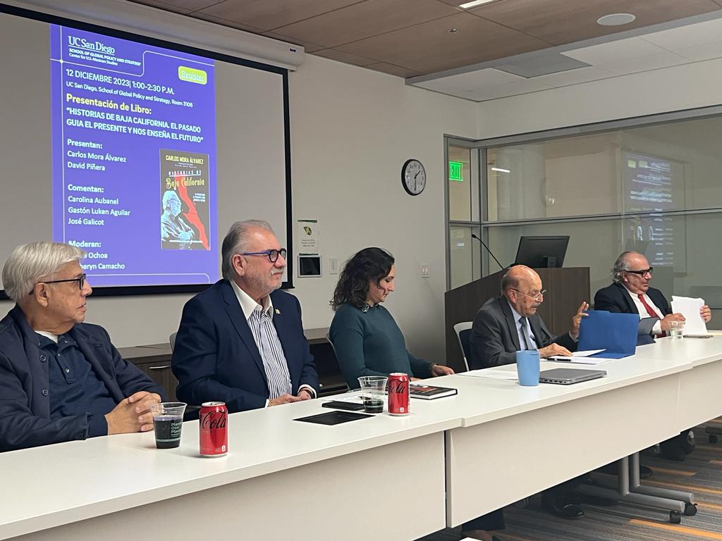 Destacada Presentación del Libro "Historia de Baja California" en la Escuela de Política y Estrategia Globales de UC San Diego