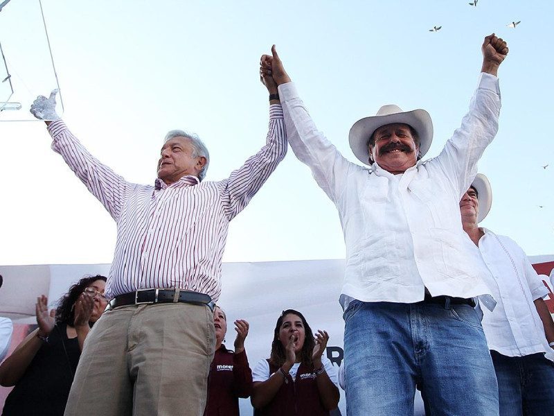 López Obrador lamenta la muerte de senador morenista