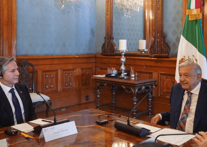 AMLO se reunirá con Blinken y Mayorkas por aumento en migración