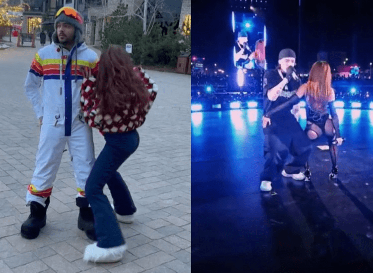 Annita hace parodia de baile con Peso Pluma