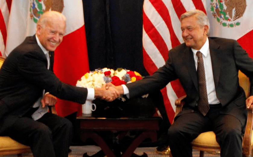 López Obrador anuncia que tendrá llamada con Joe Biden hoy