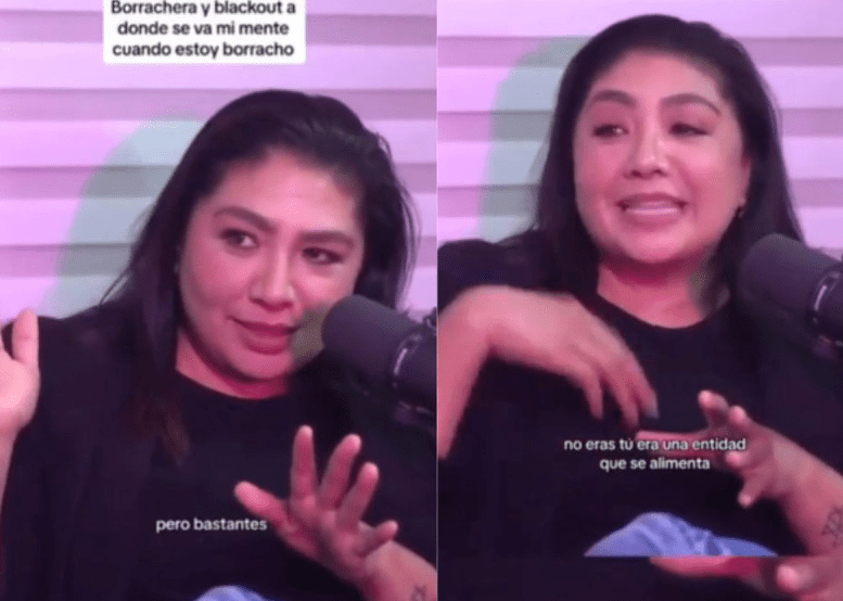 Mujer asegura que borracheras son “entidades” en el cuerpo