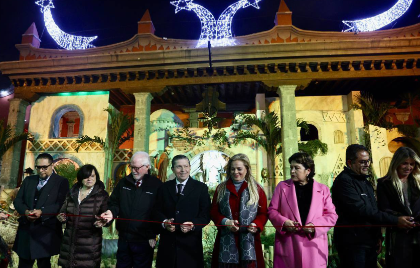 Se abre al público el Belén Monumental en Coyoacán