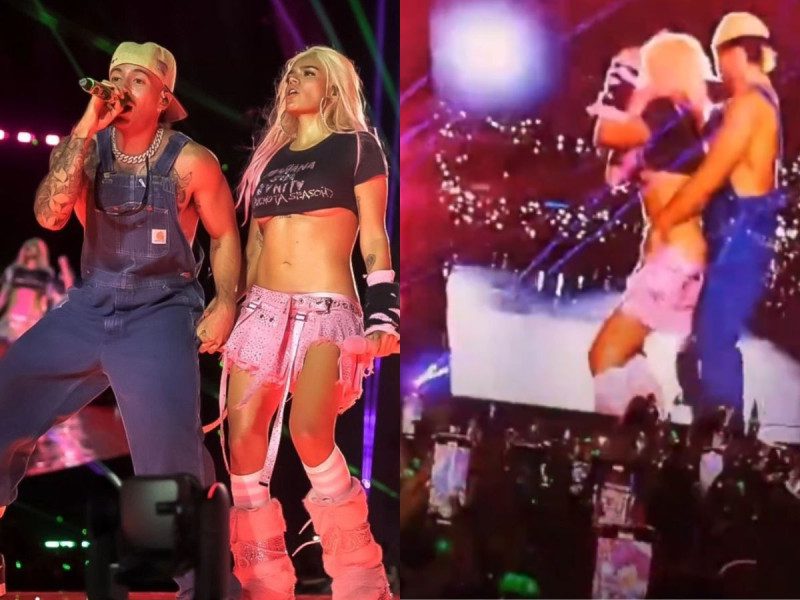 Enloquece a fans el “perreo” de Karol G y Feid
