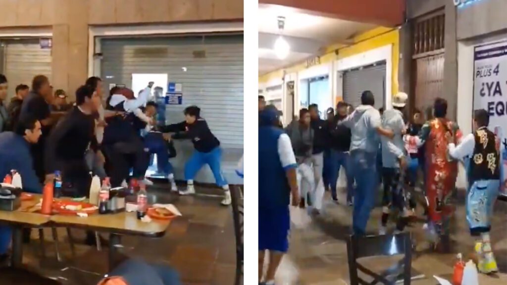 Se registra pelea entre payasos y trabajadores del ayuntamiento en Puebla