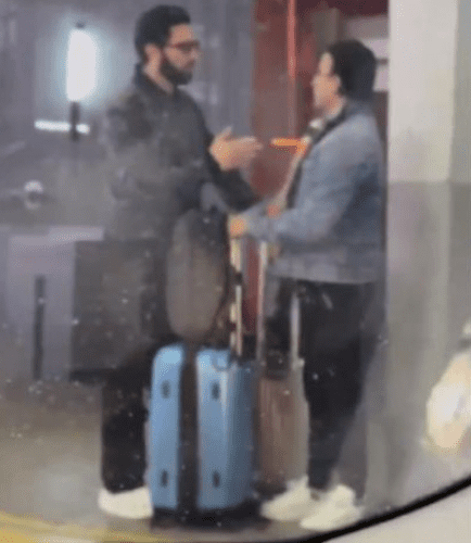 Poncho de Nigris y Adal Ramones pelean en el aeropuerto de Monterrey