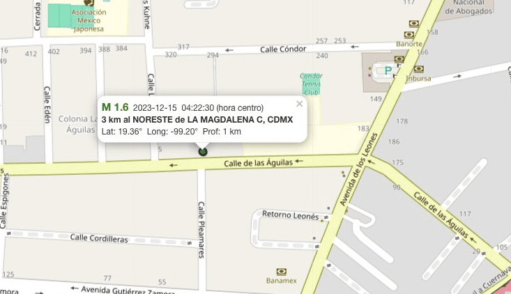 Otro microsismo en CDMX, mismo epicentro