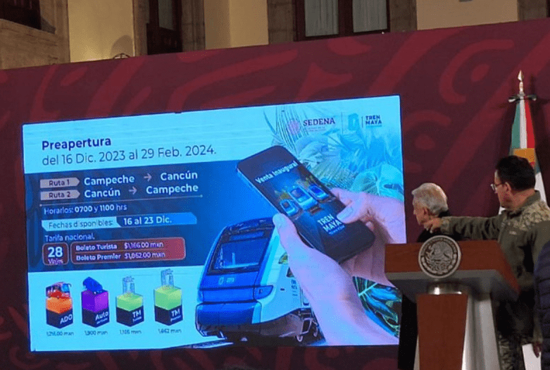 Próxima inauguración de Tren Maya