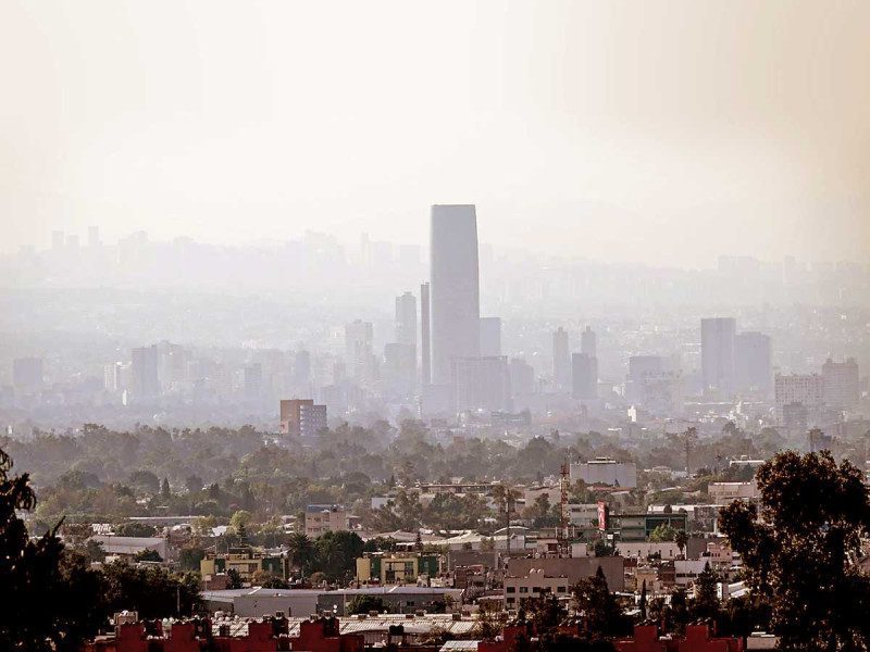 Inicio de año con problemas de calidad del aire en la CDMX