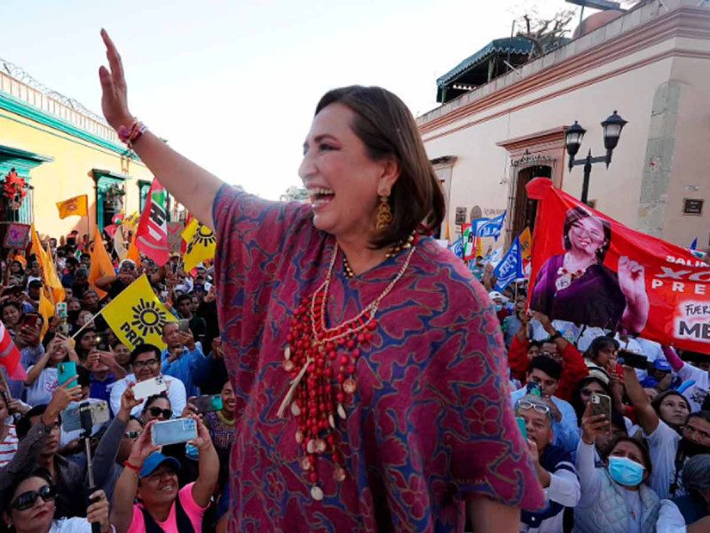 Xóchitl Gálvez mantiene nivel en su seguridad a pesar del incremento de violencia