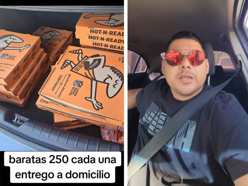 Polémica por revendedor de roscas de Costco que ahora ofrece pizzas de Little Caesars