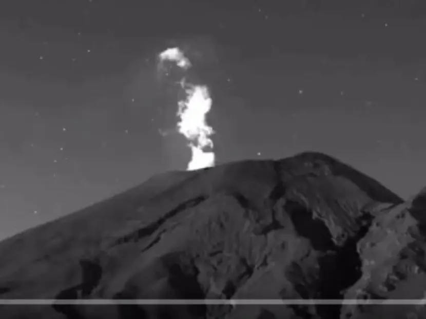 El Popocatépetl muestra actividad después de explosión de anoche