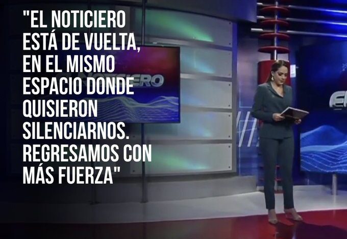 Televisora de Ecuador reinicia sus transmisiones después del secuestro en vivo