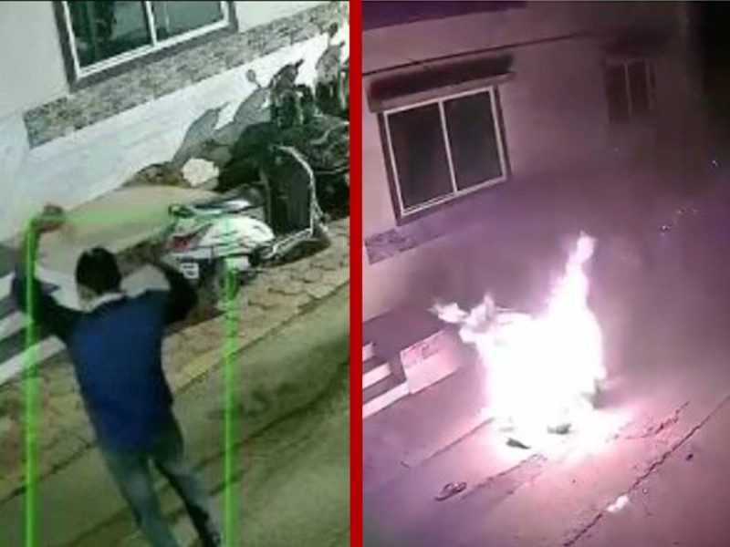 Hombre se incendia por desamor