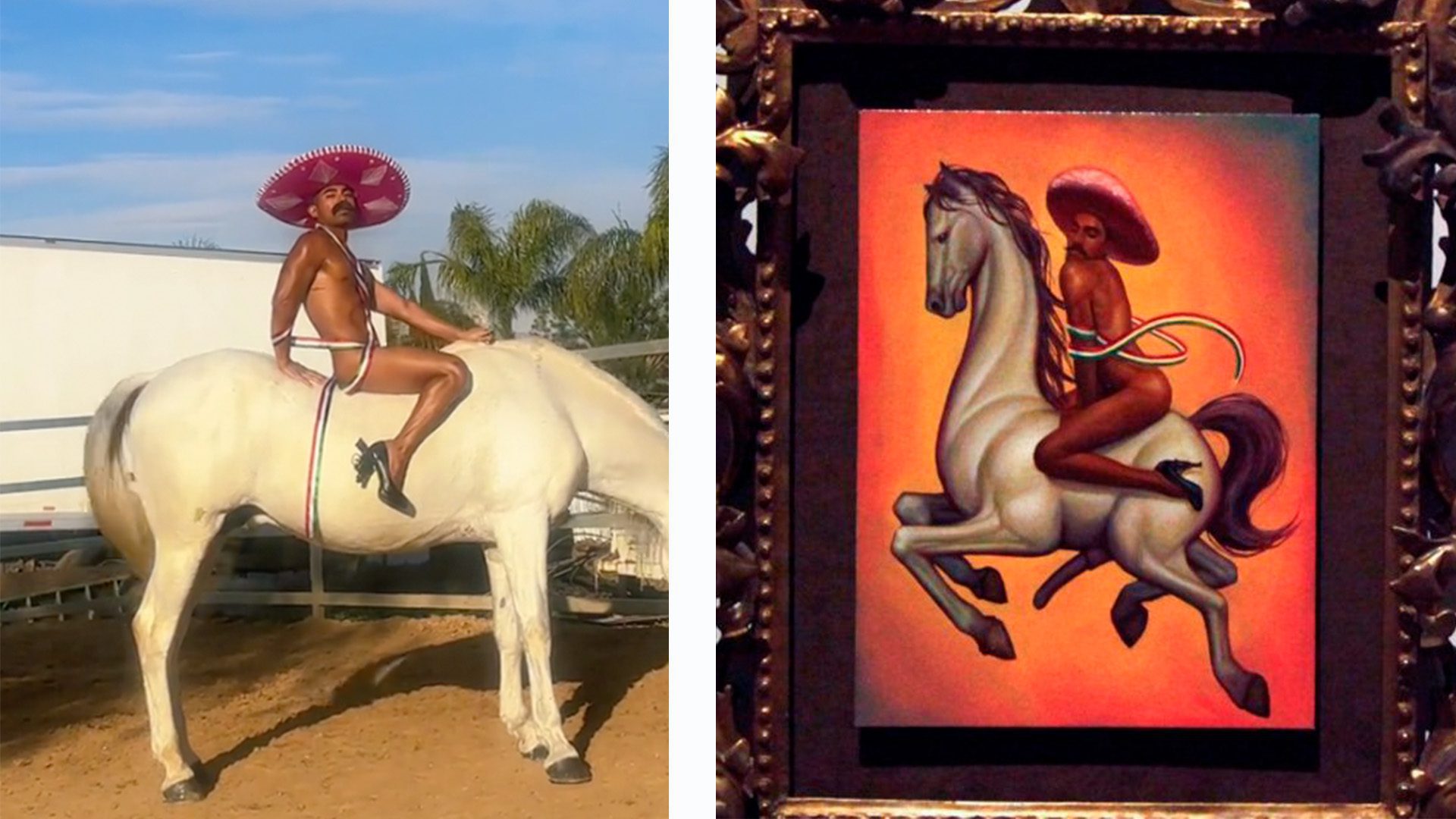 Revive la polémica: Fotógrafo mexicano recrea 'La Revolución' de Fabián Chairez