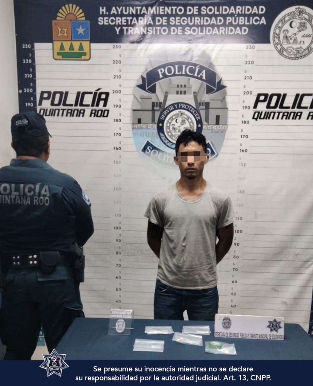 Policía de Solidaridad detiene a 2 individuos con narcóticos en diferentes casos