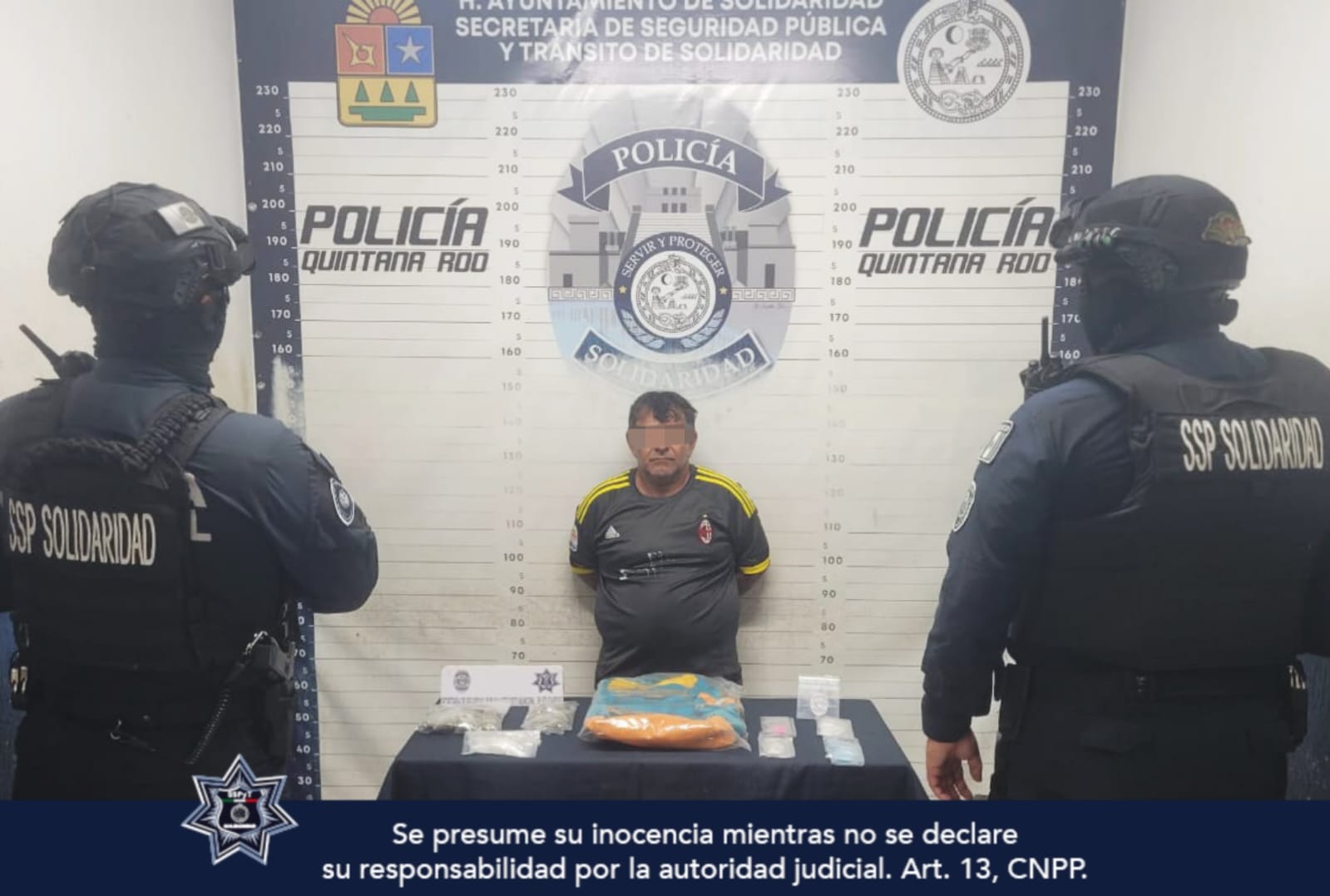 La Policía de Solidaridad detiene a una persona con 74 dosis de droga