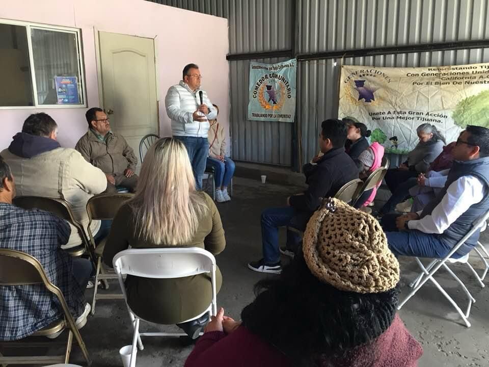 Alberto Capella, precandidato ciudadano a la presidencia municipal de Tijuana, inicia su gira de trabajo