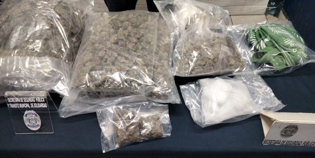 La Policía de Solidaridad asegura más de 250 dosis de droga