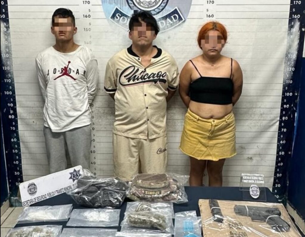 La Policía de Solidaridad detiene a 4 personas con narcóticos