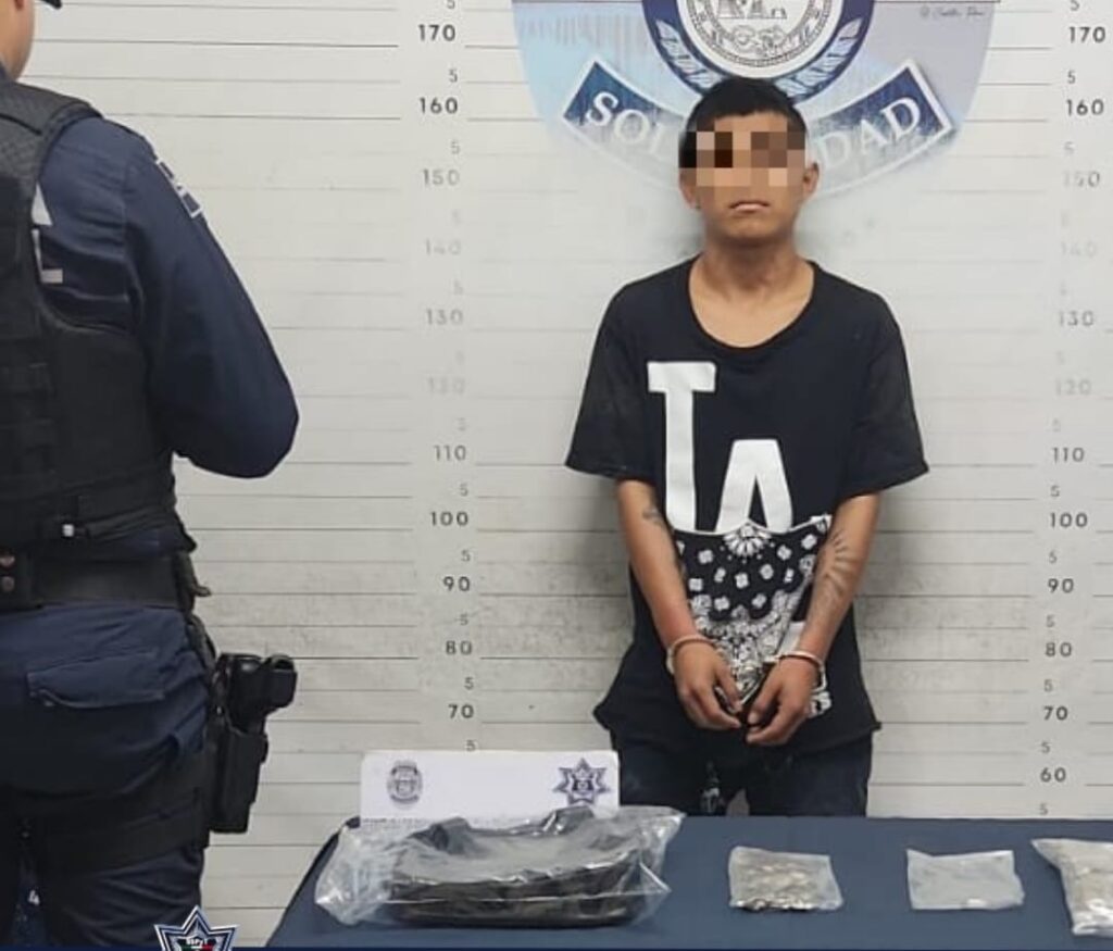 La Policía de Solidaridad detuvo a un hombre con 80 dosis de droga