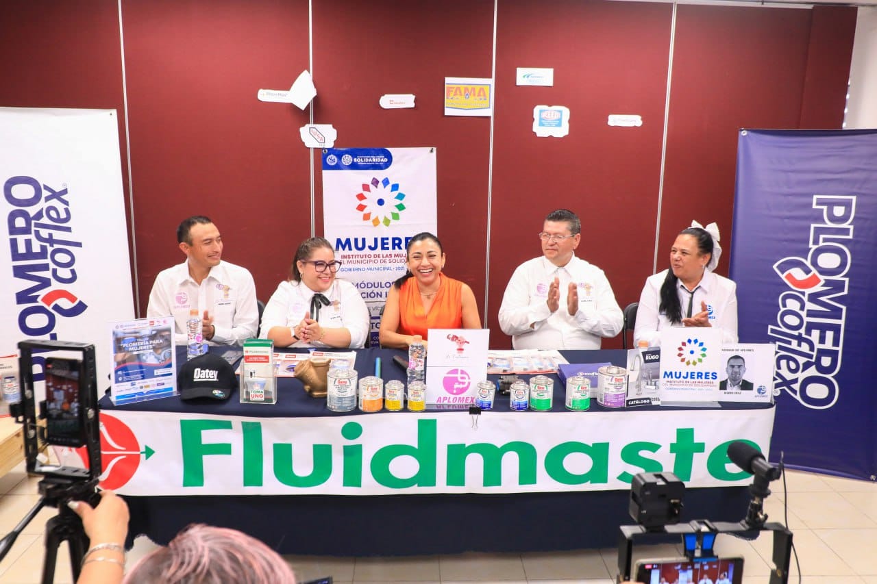 Abren “Taller de Plomería para Mujeres”