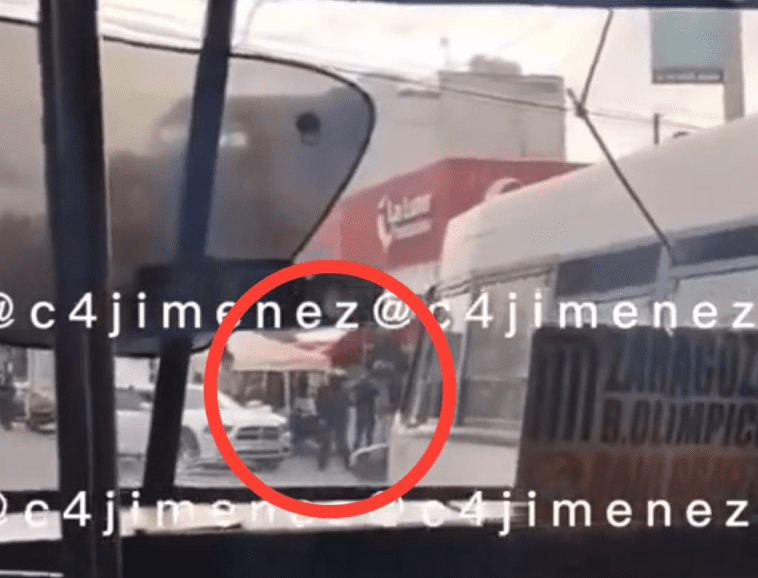 Video de balacera en Iztacalco