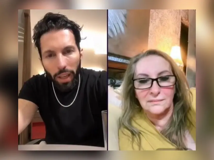 Vídeo: Poncho de Nigris se pelea con su mamá en TikTok