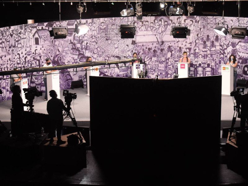 INE considera tres ubicaciones para debates presidenciales