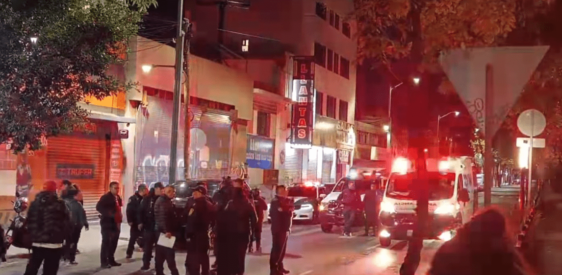 Balacera en funeraria en Legaria; 1 muerto y 3 heridos