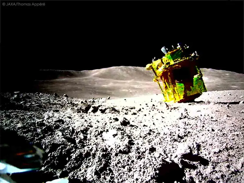 Japón muestra las primeras imágenes de su misión a la Luna