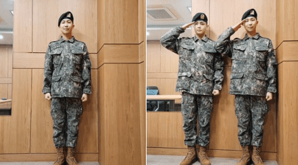 RM de BTS comparte fotos con V vistiendo uniformes militares