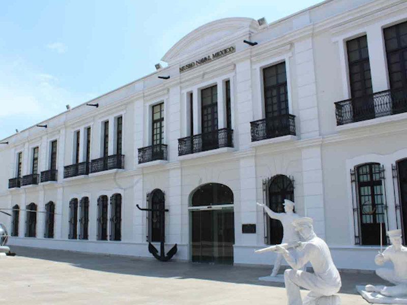 Inauguran nueva sala de exhibición del museo Naval en Veracruz