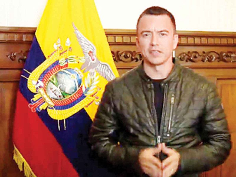 Se otorgará trato de terroristas a los criminales en Ecuador