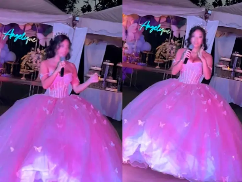 Quinceañera agradece a padrastro y reclama a padre por abandono